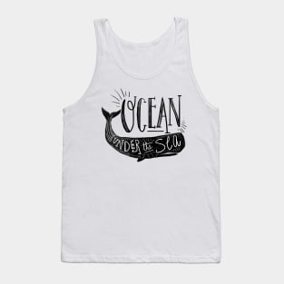 Ocean Under the sea whale Tank Top